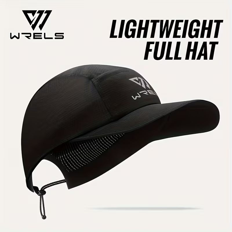 Running cap with Adjustable Strap