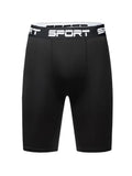 Men's Compression Running Shorts Black