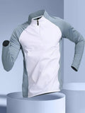 Skinny Top Half Zipper