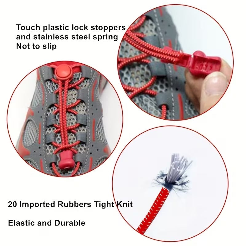 TIE  Shoelaces with Upgraded Lock