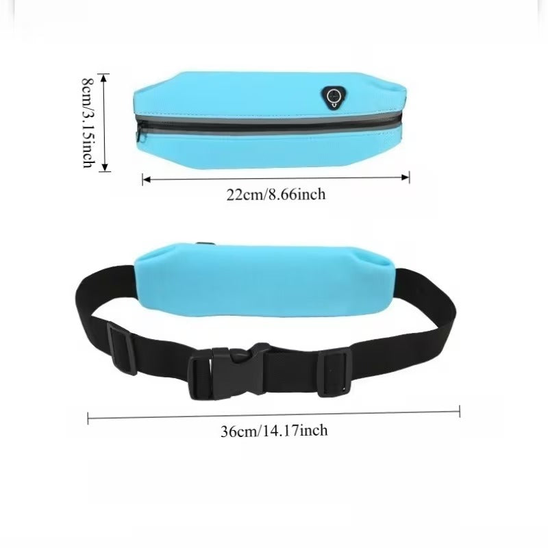 Unisex Waist Bag Blue