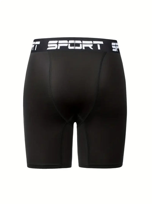 Men's Compression Running Shorts Black
