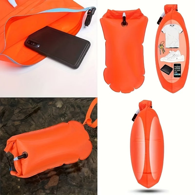 Orange-Open Water Buoy For Triathletes and Swimmers