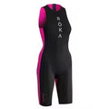 Women's Roka Tri Suit  Black Pink