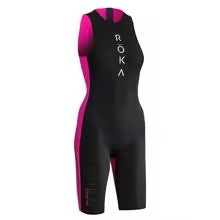 Women's Roka Tri Suit  Black Pink