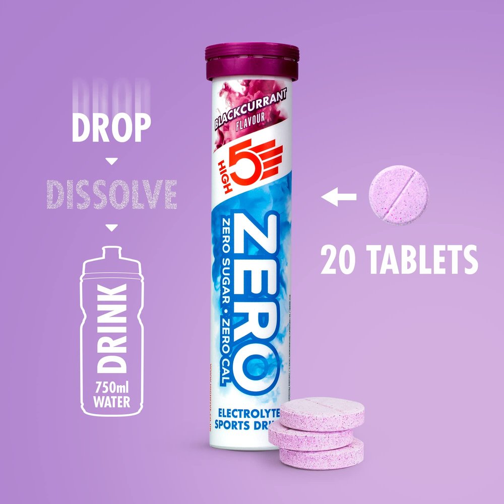 High5 Zero electrolytes Tables