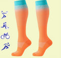 Colorful Lines Compression Socks