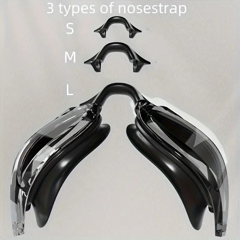 Swimming Goggles Black Green