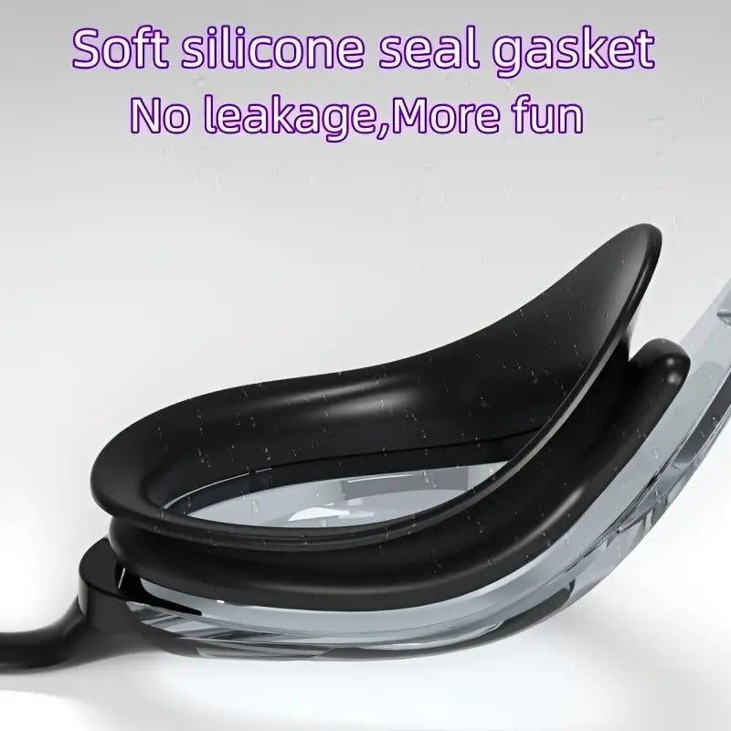 Swimming Goggles Black Green