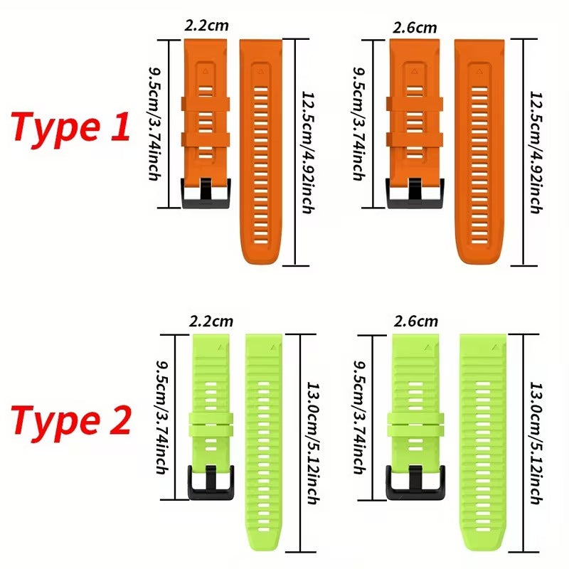 QuickFit Garmin strap Type1