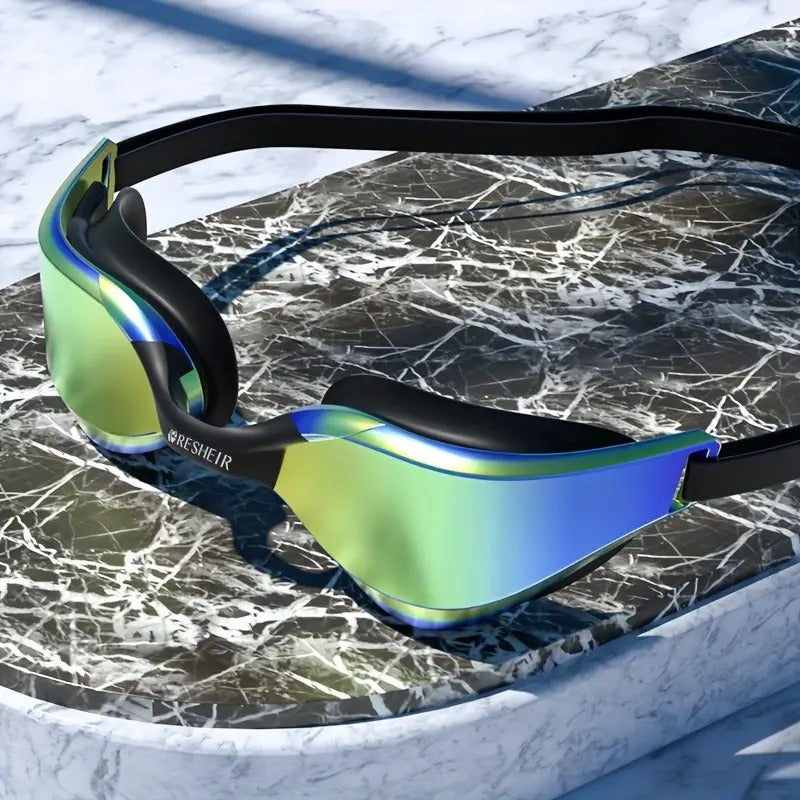 Swimming Goggles Black Green