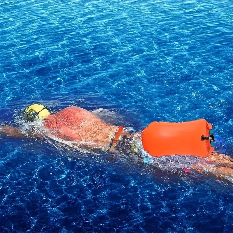 Orange-Open Water Buoy For Triathletes and Swimmers