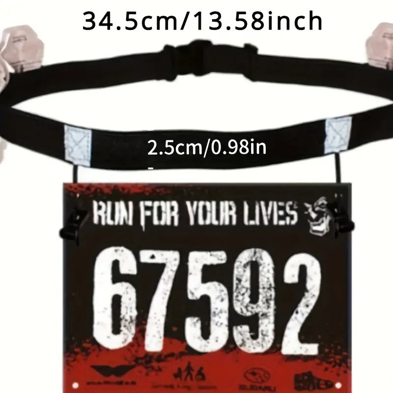 Bib Number Belt Y