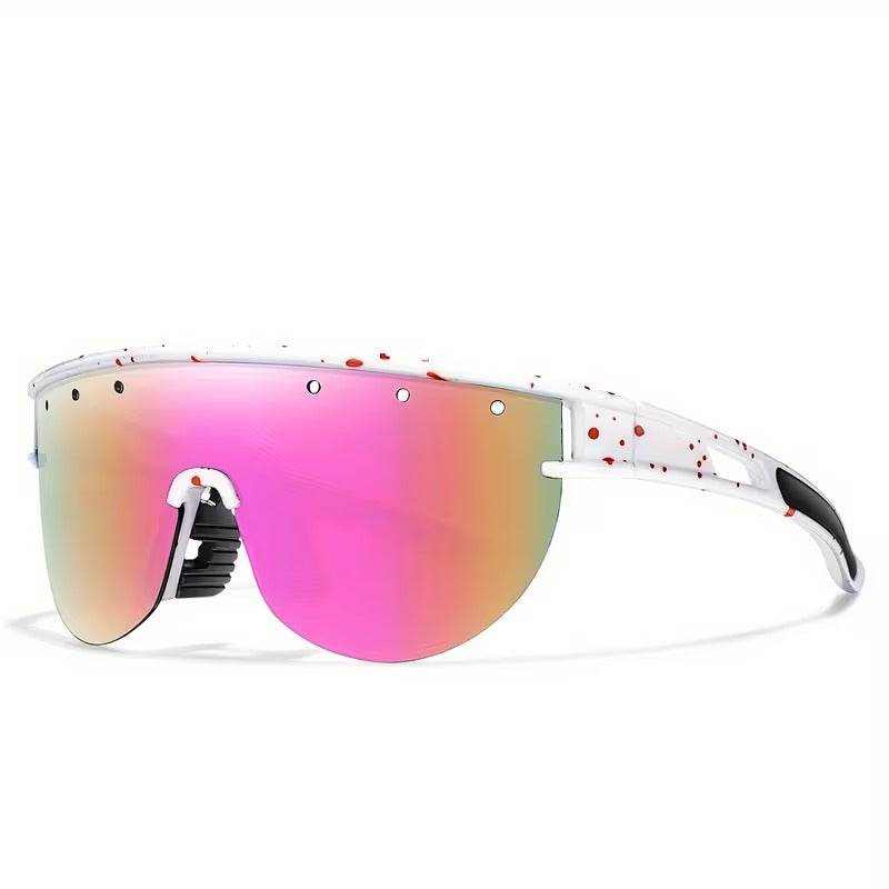 Kids sunglasses white red UV400 Protection CK 4