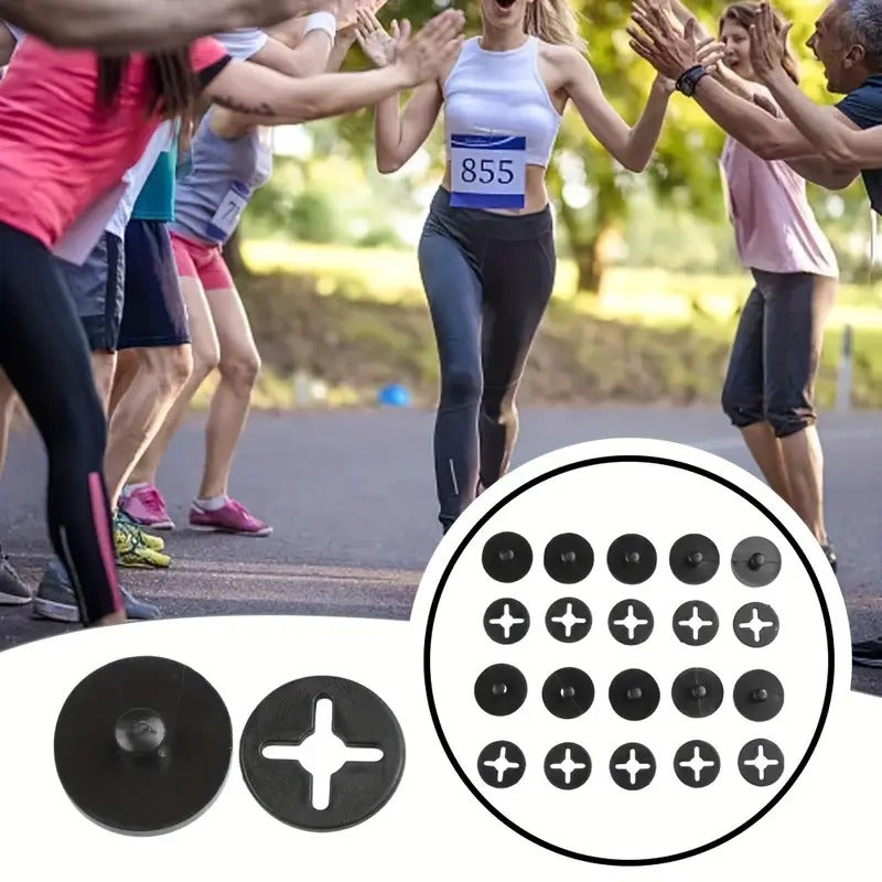 Bib number Clips