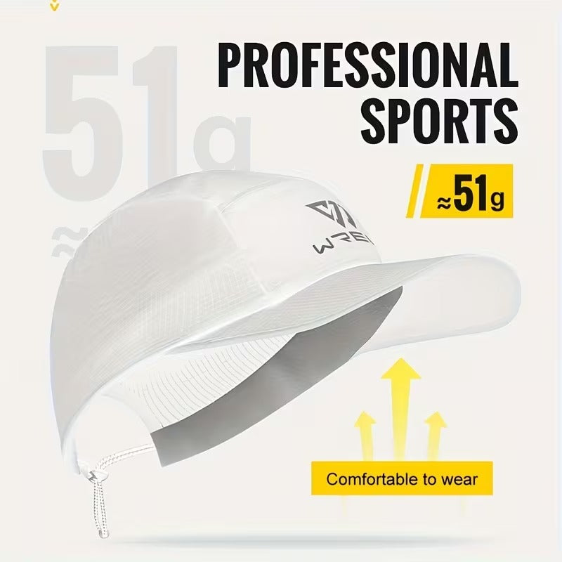 Running cap with Adjustable Strap