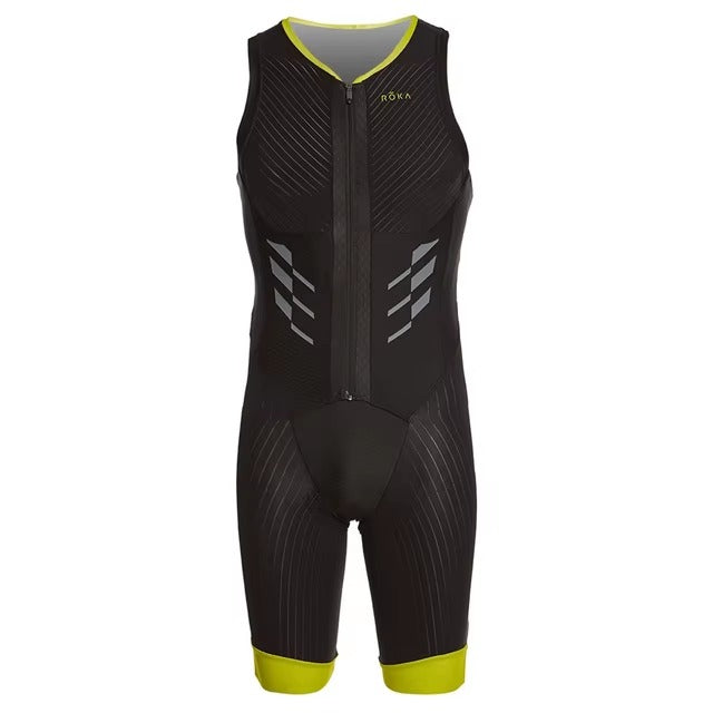 Men's Roka Tri suit black yellow