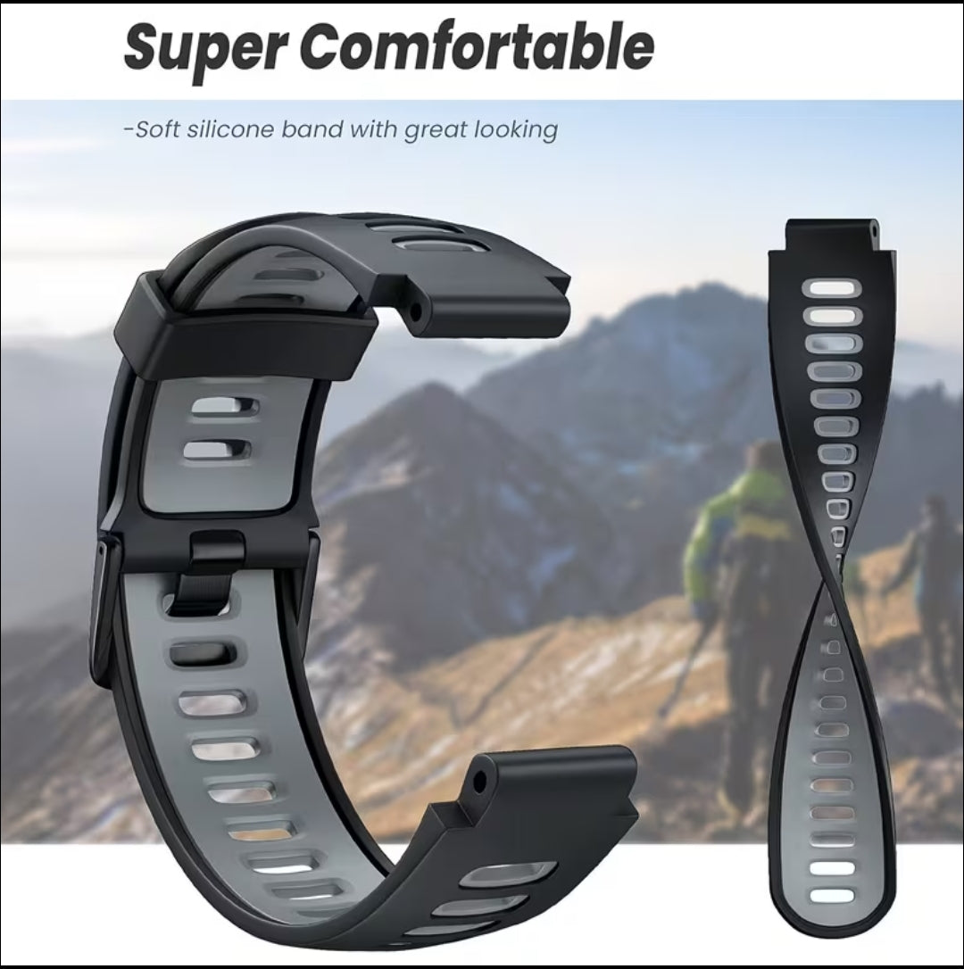 Soft Silicone Garmin forerunner 220, 230, 235, 620, 630, strap