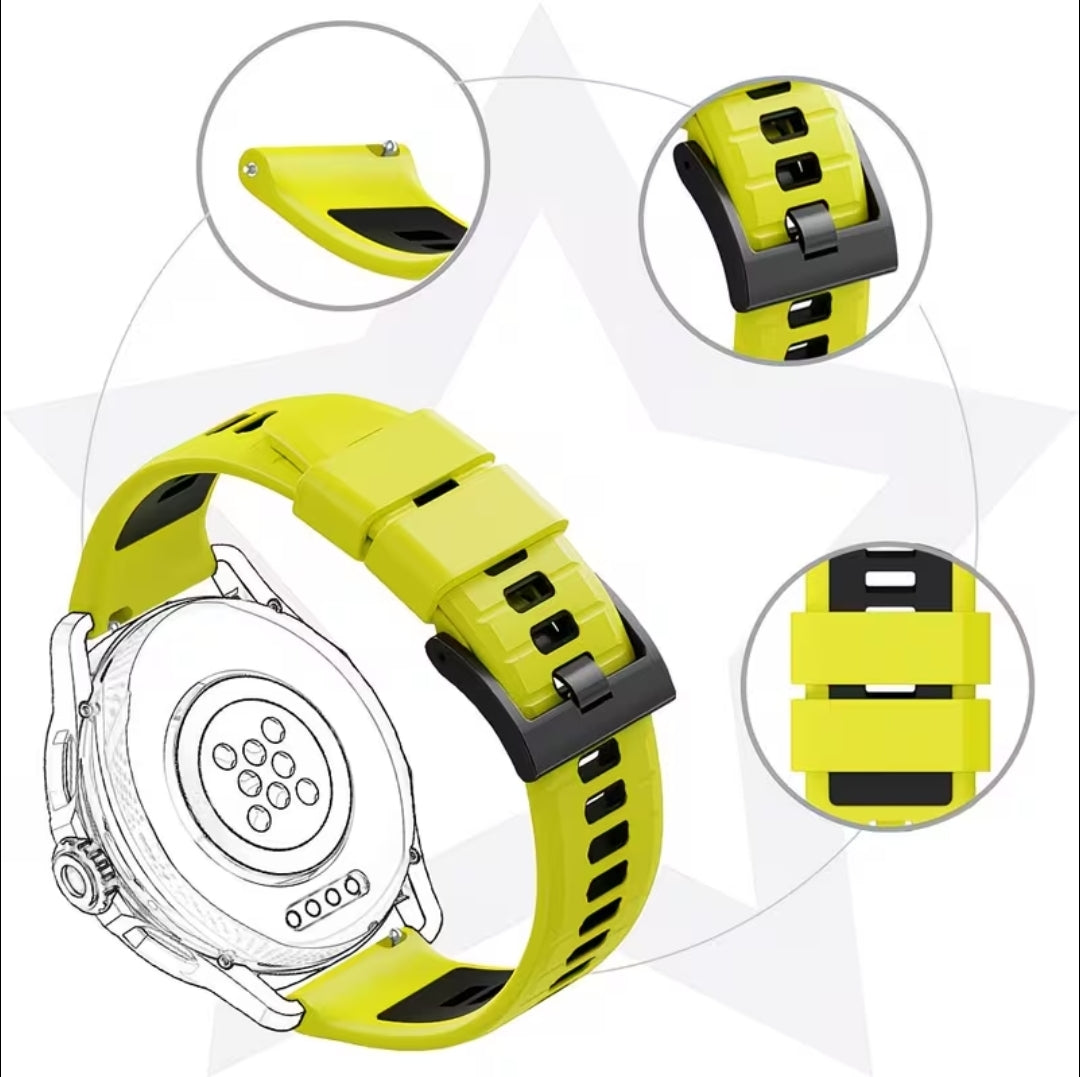 Soft Silicone Garmin forerunner 965 strap
