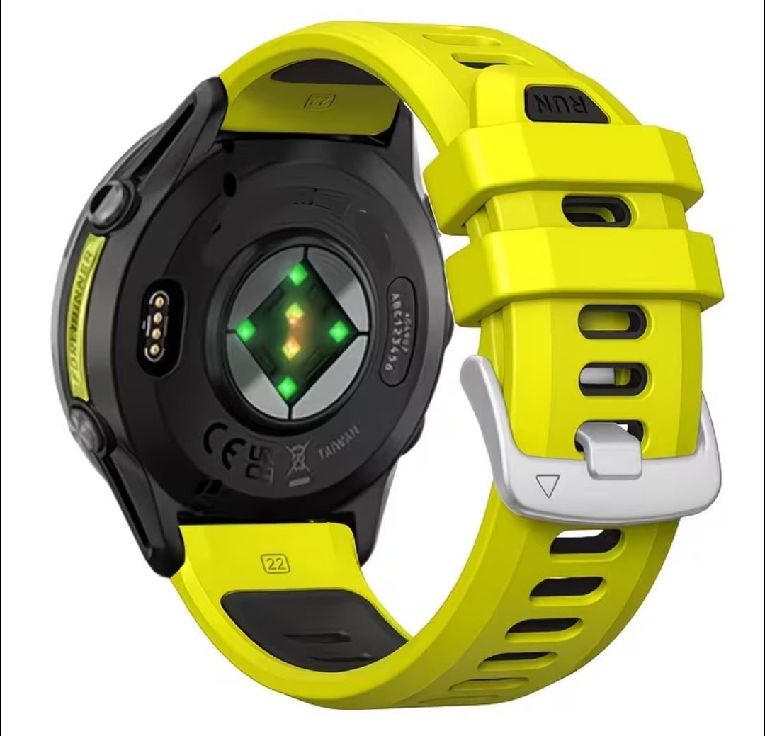 Soft Silicone Garmin forerunner 965 strap