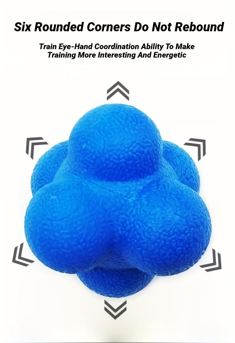 Rubber Hexagon Reaction Ball