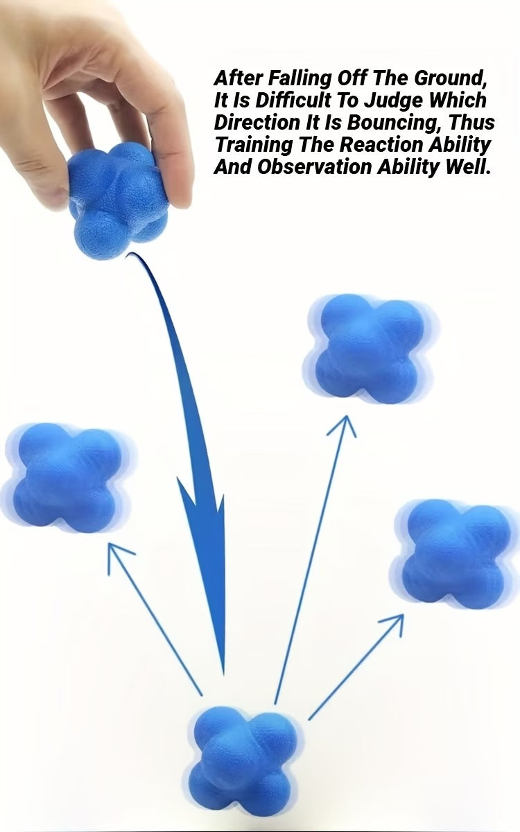 Rubber Hexagon Reaction Ball