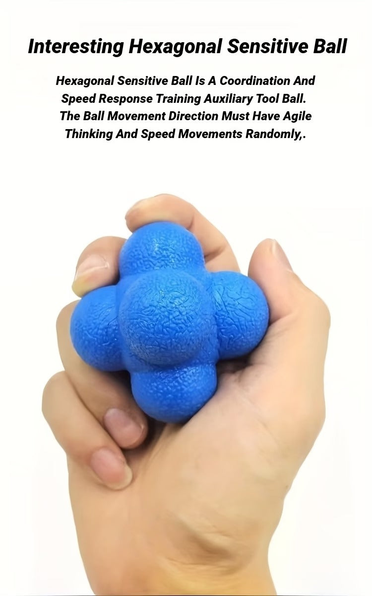 Rubber Hexagon Reaction Ball