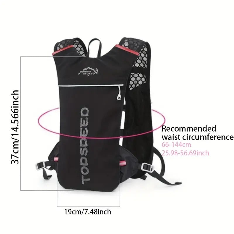 Todsoeeo Running Vest Black