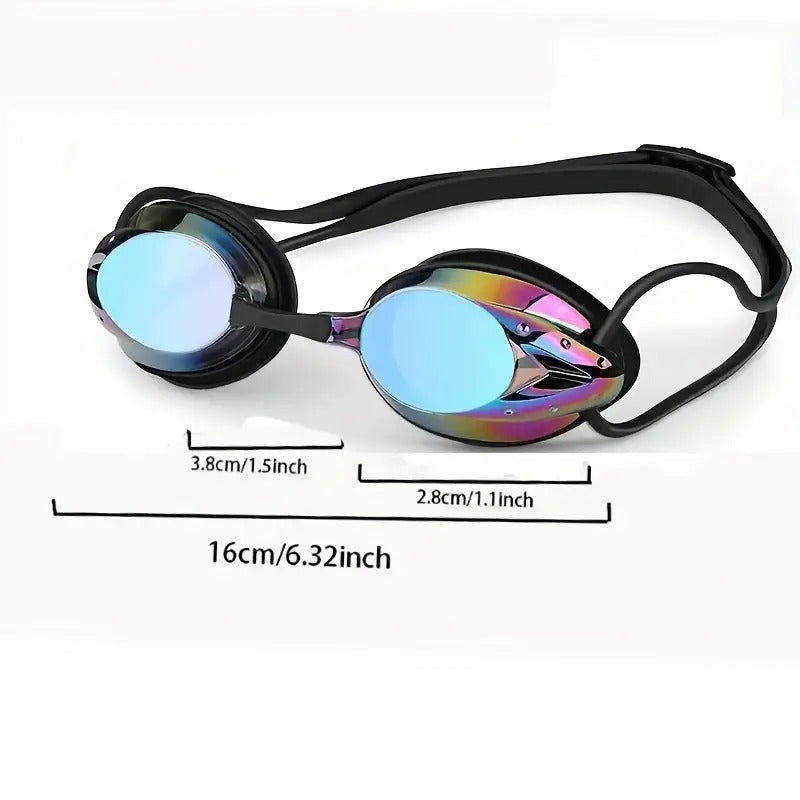 Swimming Goggles Black Gray