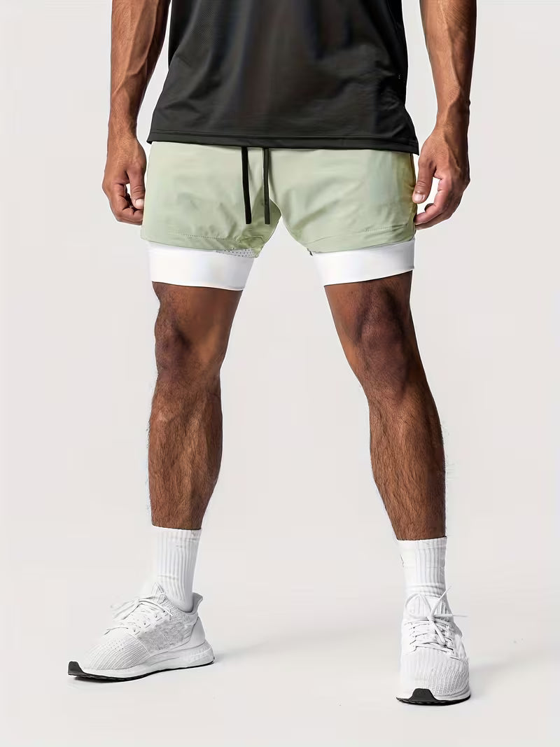 Athletic Shorts - Quick-Dry, Breathable with Pockets for Basketball & Running Training