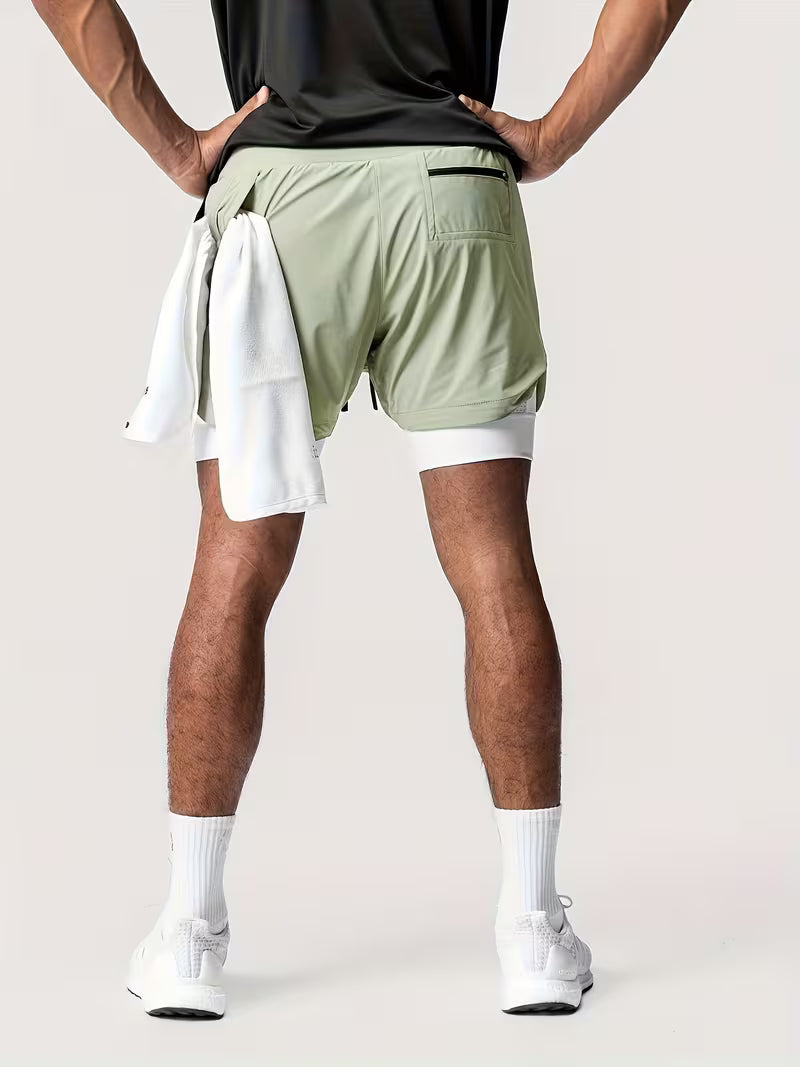 Athletic Shorts - Quick-Dry, Breathable with Pockets for Basketball & Running Training