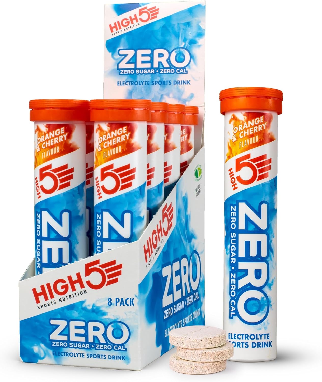 High5 Zero electrolytes Tables