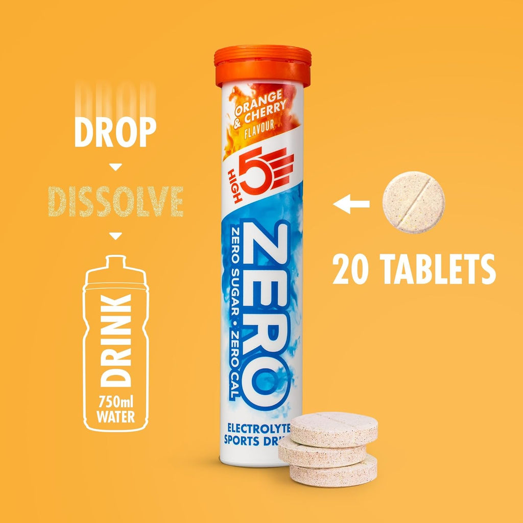 High5 Zero electrolytes Tables