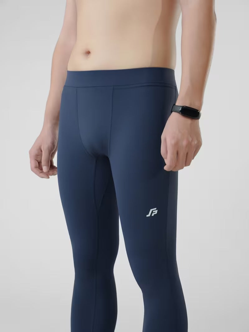 Men's running Compression leggings  Blue