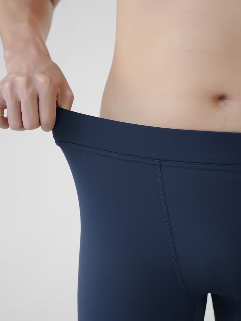 Men's running Compression leggings  Blue