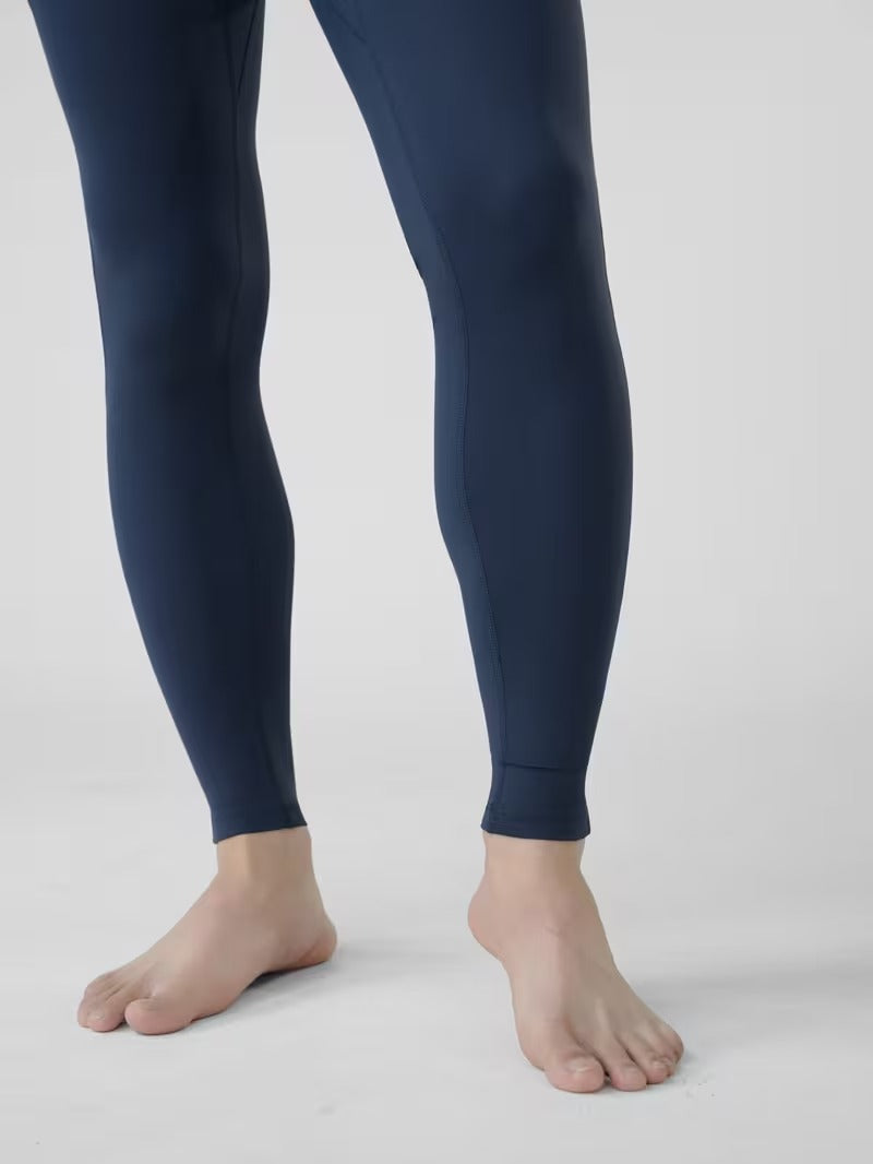 Men's running Compression leggings  Blue