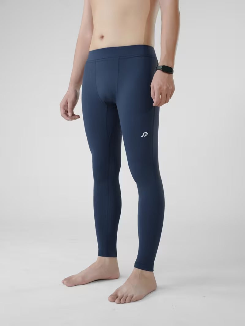 Men's running Compression leggings  Blue