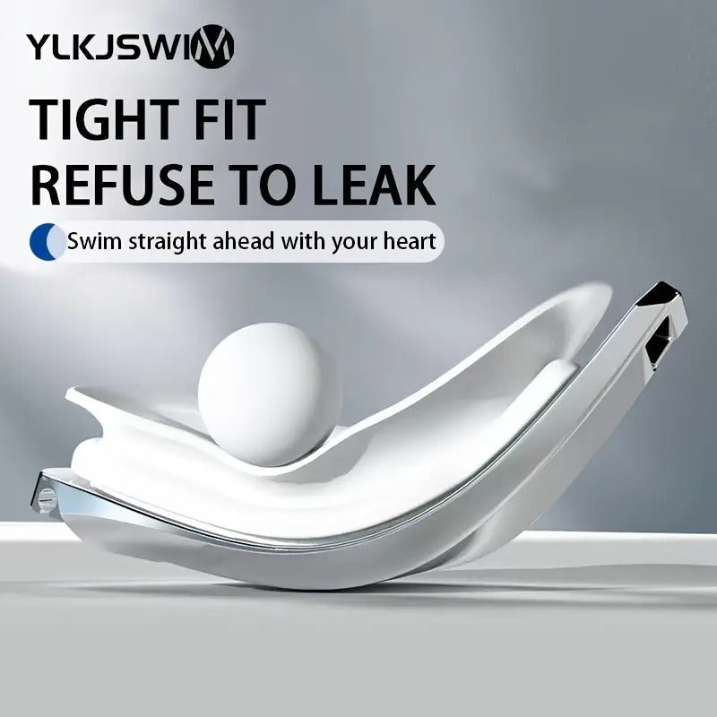 Swimming Goggles White Yellow