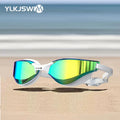 Swimming Goggles White Yellow