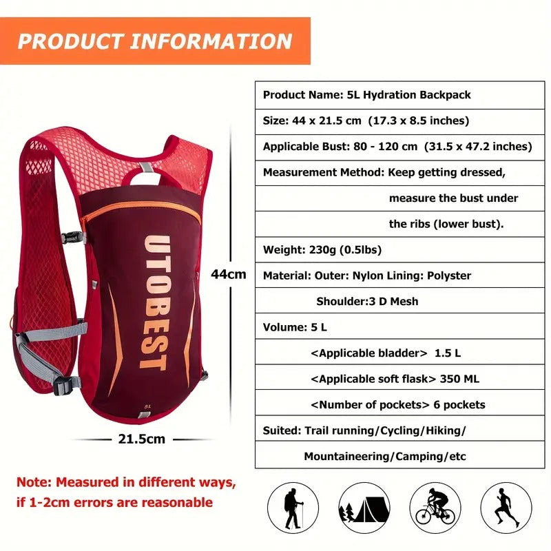 Running Vest Red G6