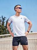 FEISUPAO Men's  Lightweight Running T-Shirt