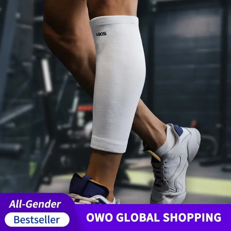 Running Calf Compression  White 1 Pair