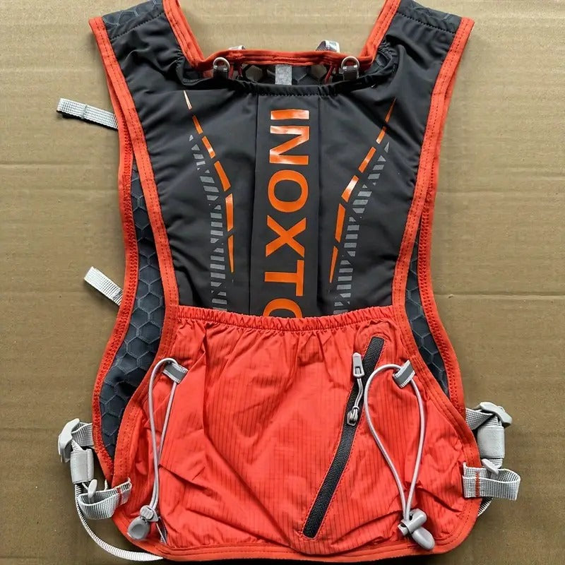 Running Vest Orange Black
